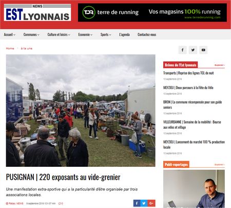 News Est Lyonnais - Septembre 2019 - Pictures